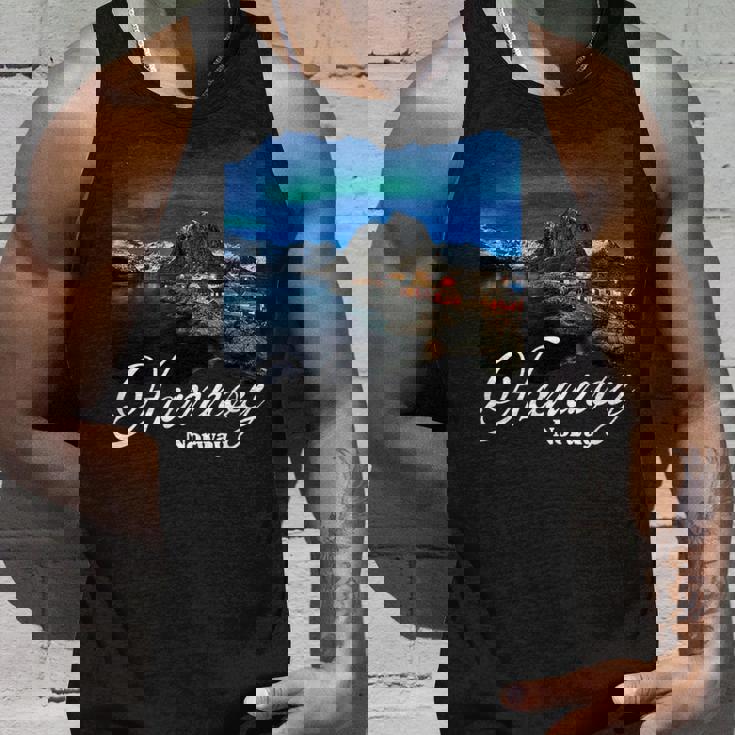 ロフォーテン諸島 ノルウェー お土産ハムノイ タンクトップ 彼への贈り物