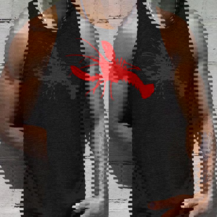 ロブスターレッドシルエット タンクトップ 彼への贈り物