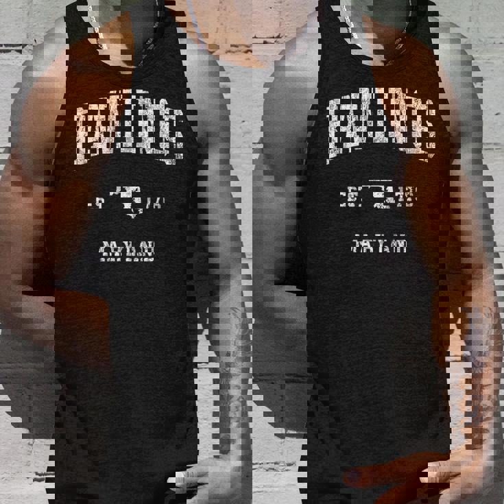 ローリングス メリーランド Md ヴィンテージ アスレチック スポーツデザイン タンクトップ 彼への贈り物