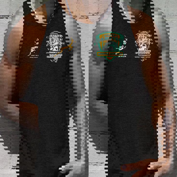 ワールドチャンピオンpringbok Bokke 南アフリカ ラグビー タンクトップ 彼への贈り物