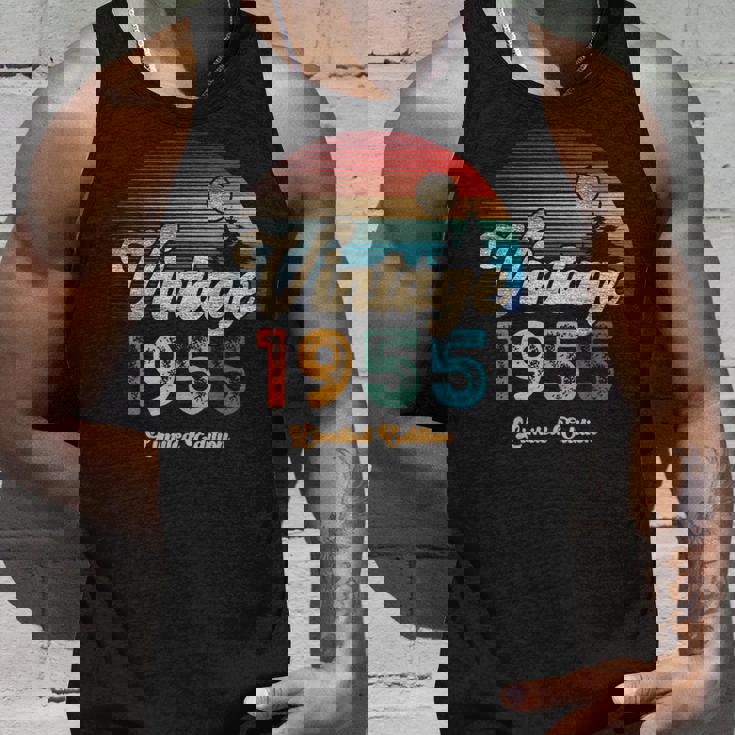 ヴィンテージ 1955 リミテッド・エディション サンセット 70Th Birthday タンクトップ 彼への贈り物