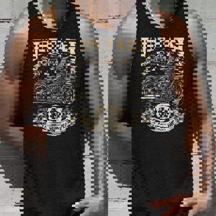 ヴィンテージ 1964年 1964年生まれ 60歳の誕生日 オートバイバイカー タンクトップ 彼への贈り物