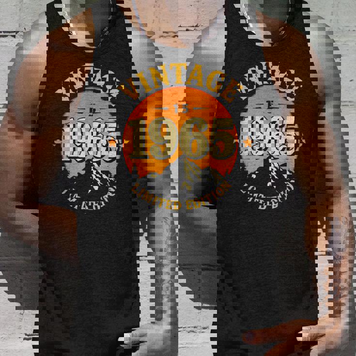 ヴィンテージ 1965年生まれ限定版 男女 誕生日 タンクトップ 彼への贈り物