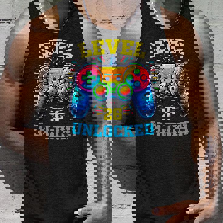 ヴィンテージ 26歳の誕生日 ゲーマー 26歳のギフト 26歳の誕生日 タンクトップ 彼への贈り物