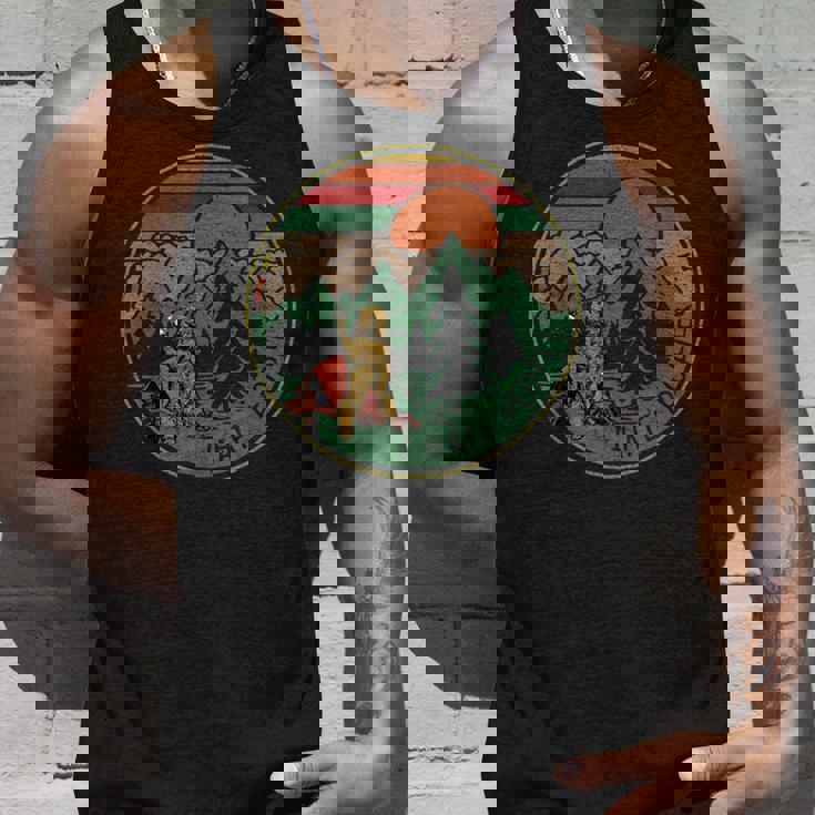 ヴィンテージ キャンプ I Hate People 面白いキャンプギフト タンクトップ 彼への贈り物