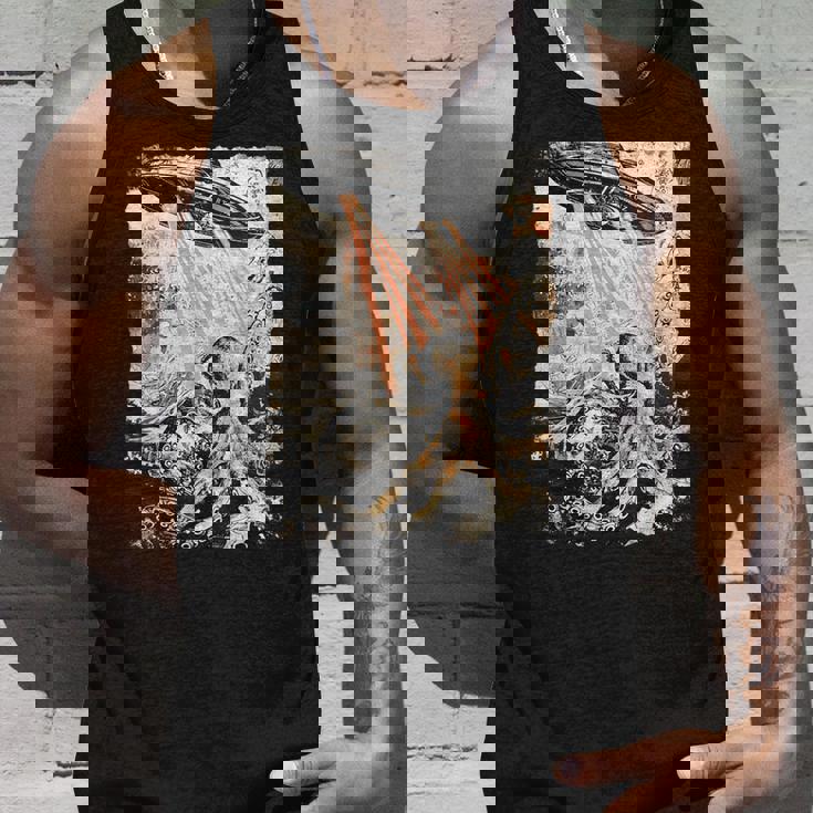 ヴィンテージ タコ Ufo Uap エイリアン タコ タコ タンクトップ 彼への贈り物