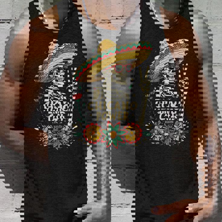 ヴィンテージ チカーノ Día De Los Muertos タンクトップ 彼への贈り物