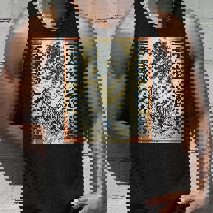 ヴィンテージ ドラゴン ファイティングタイガー タンクトップ 彼への贈り物