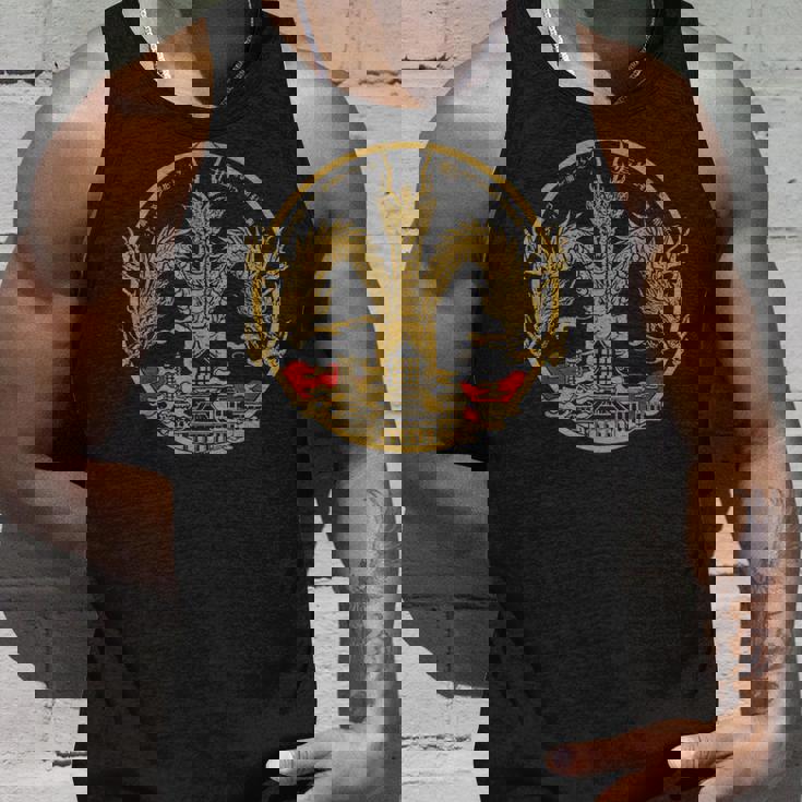 ヴィンテージ ドラゴンキング ギドラ アート サンセット 日本語 タンクトップ 彼への贈り物