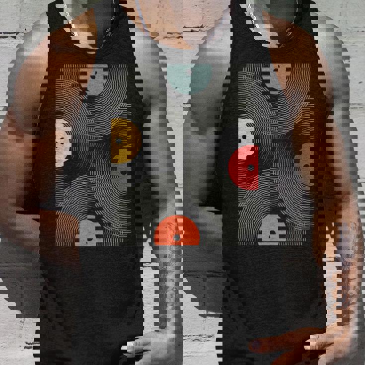 ヴィンテージ レトロレコード レコード モダンアート タンクトップ 彼への贈り物