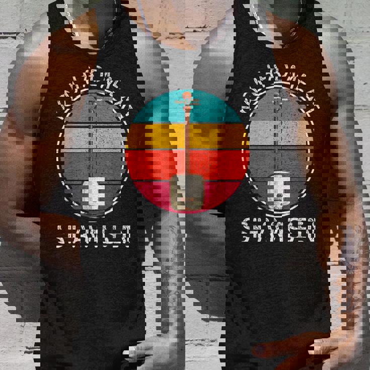 ヴィンテージ 三味線 You Had Me At 三味線 楽器好き タンクトップ 彼への贈り物