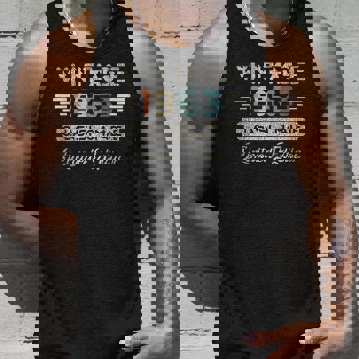 ヴィンテージ1963限定版 62歳の誕生日 タンクトップ 彼への贈り物