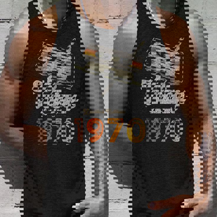 ヴィンテージ1970 カセット・ペンシル 55歳の誕生日 タンクトップ 彼への贈り物