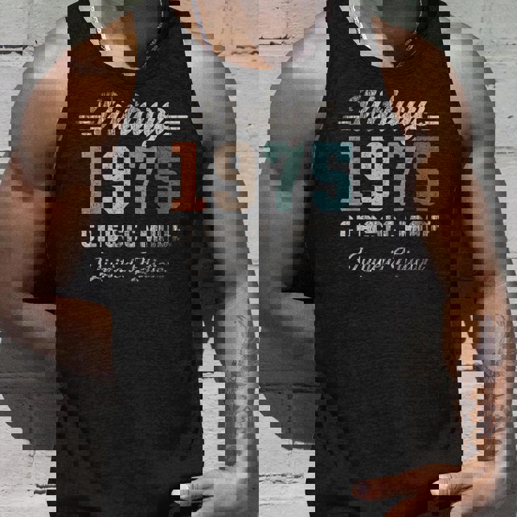 ヴィンテージ1975 50歳の誕生日クラシックカー タンクトップ 彼への贈り物