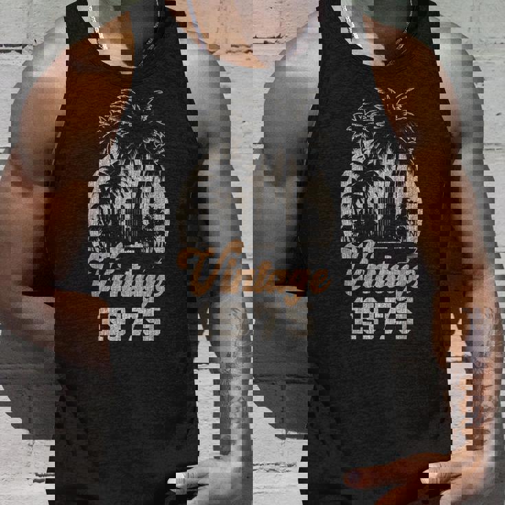 ヴィンテージ1975 パームツリー 50歳の誕生日 タンクトップ 彼への贈り物