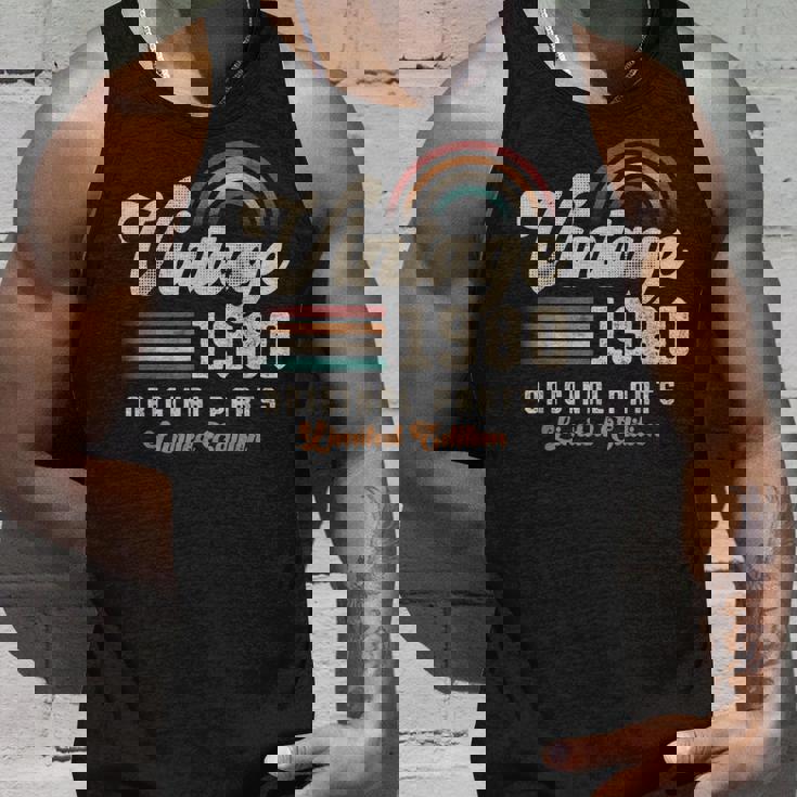 ヴィンテージ1980年、誕生年45年 レトロ タンクトップ 彼への贈り物