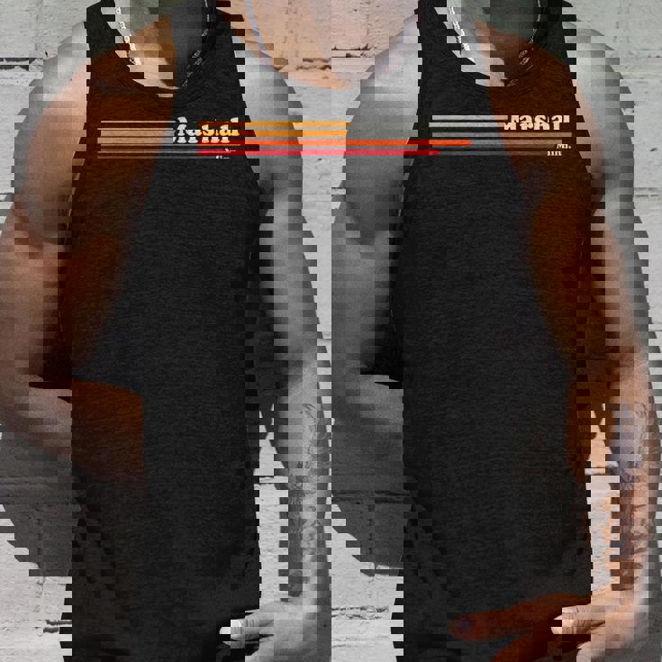 ヴィンテージ1980年代グラフィックスタイルマーシャルミネソタ州 タンクトップ 彼への贈り物