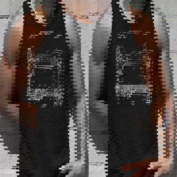 ヴィンテージミシンブループリントシャツ ニットキルティング タンクトップ 彼への贈り物