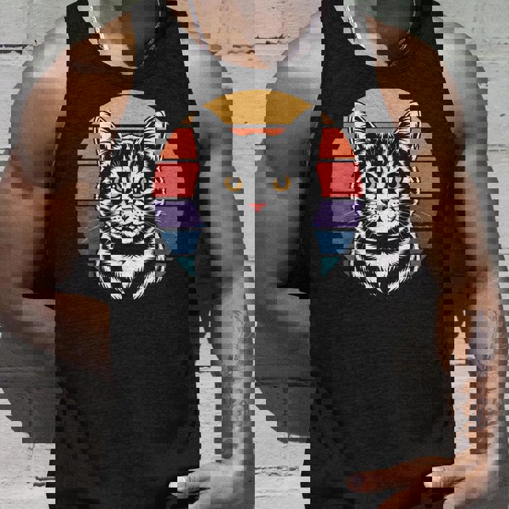 ヴィンテージ猫 タンクトップ 彼への贈り物