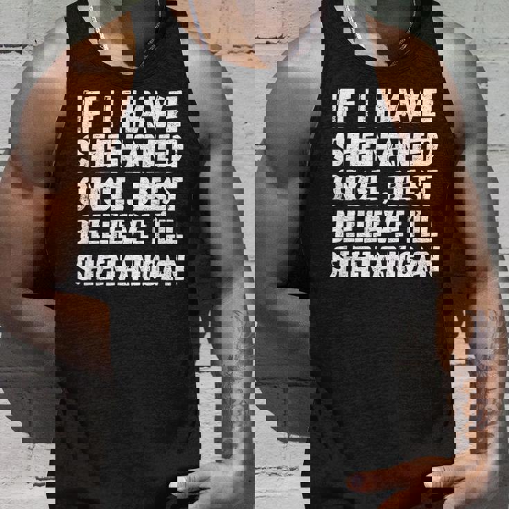 ヴィンテージ聖パティの日シェナン かつて面白いシェナニガンギフト タンクトップ 彼への贈り物