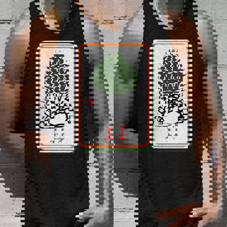 一索 麻雀 牌 おもしろ グッズ 服 面白いtシャツ 文字入り 面白い 文字 ネタ レトロ麻雀愛好家へ タンクトップ 彼への贈り物