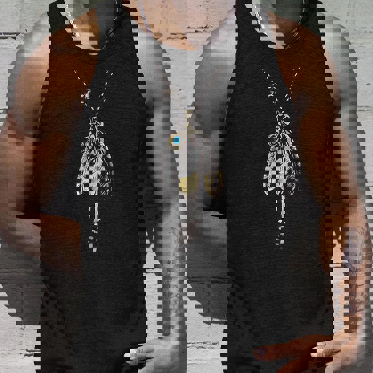 三連フェザー タンクトップ 彼への贈り物