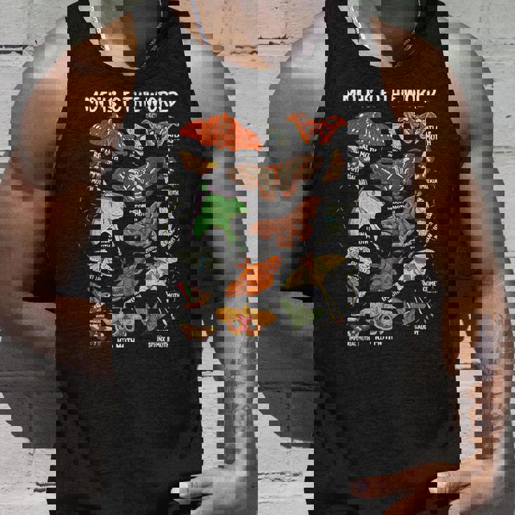 世界の蛾 昆虫昆虫 タンクトップ 彼への贈り物