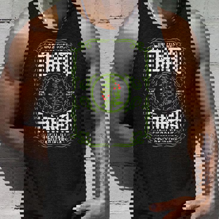 世界最高のトマト農家、面白いトマトガーデニング タンクトップ 彼への贈り物