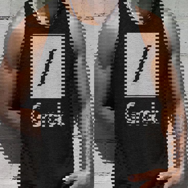 両面 Grok Ai 人工知能研究 タンクトップ 彼への贈り物