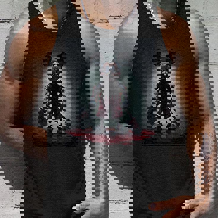 中世の武器 ミッキー怖いホラー タンクトップ 彼への贈り物