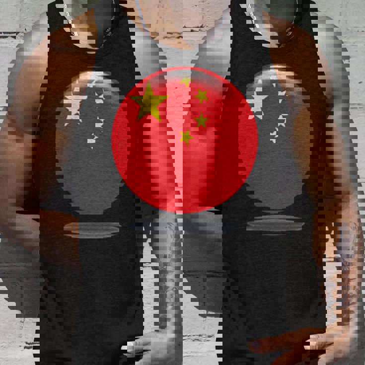 中国国旗サークル 中国人と中国を愛する方 タンクトップ 彼への贈り物