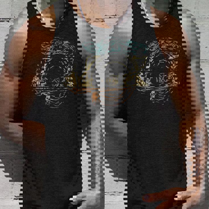 丸鋸ツール レトロ ヴィンテージ 職人 大工 タンクトップ 彼への贈り物