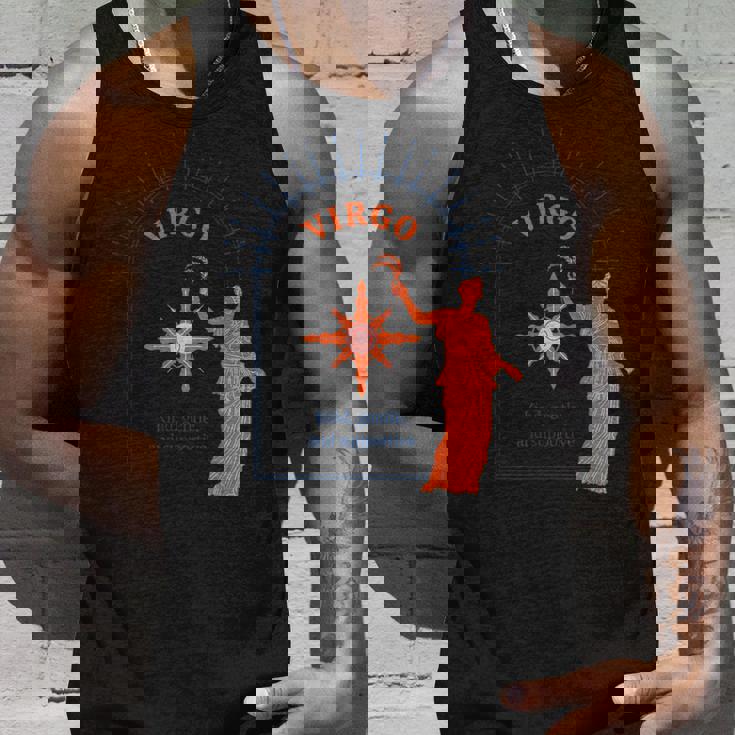 乙女座 星座 9月 8月 誕生日 グラフィックアート 乙女座サイン タンクトップ 彼への贈り物