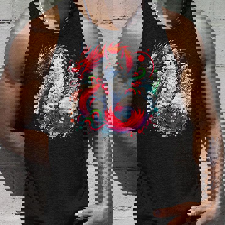 九尾狐 きつね竜 タンクトップ 彼への贈り物