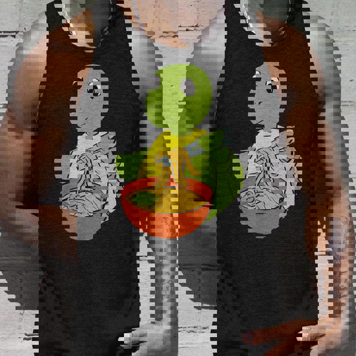 亀がラーメンを食べる 和食 タンクトップ 彼への贈り物