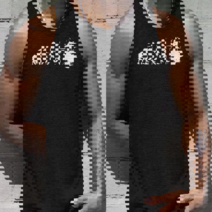 人類の進化 ネタ ジャズ ポップ バンド 音楽 ドラマー ドラム奏者 ミュージシャン おもしろ ドラム タンクトップ 彼への贈り物