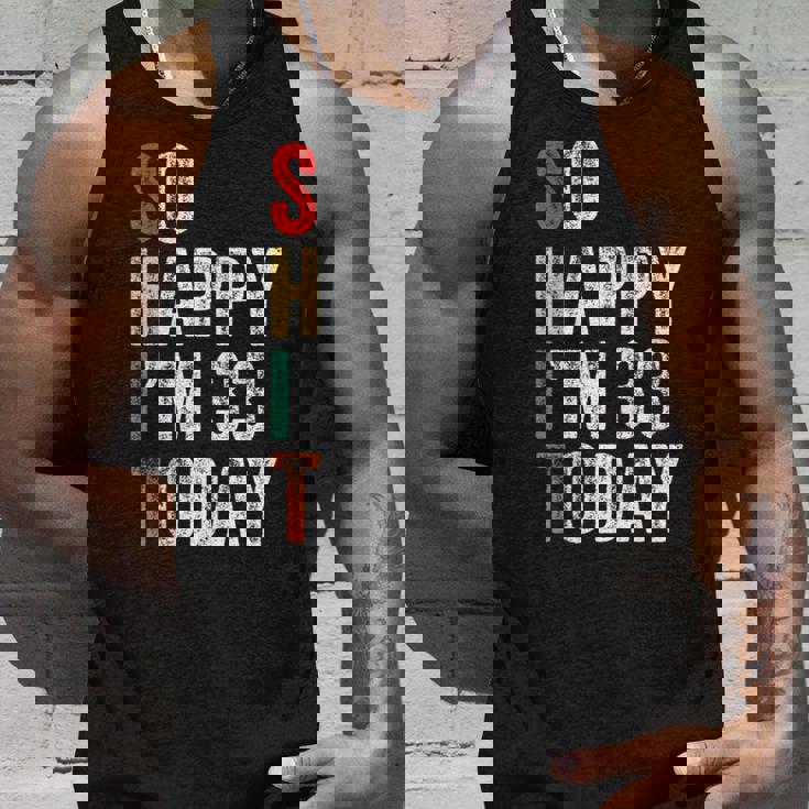 今日は33歳だおもしろい33歳の誕生日 タンクトップ 彼への贈り物