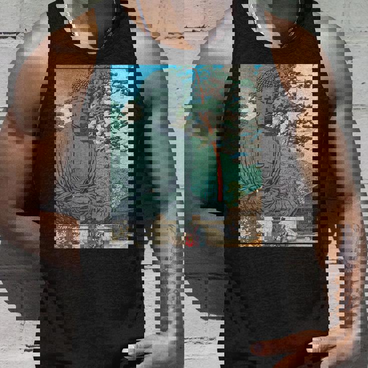 仏 大仏像 仏教 禅 瞑想 タンクトップ 彼への贈り物