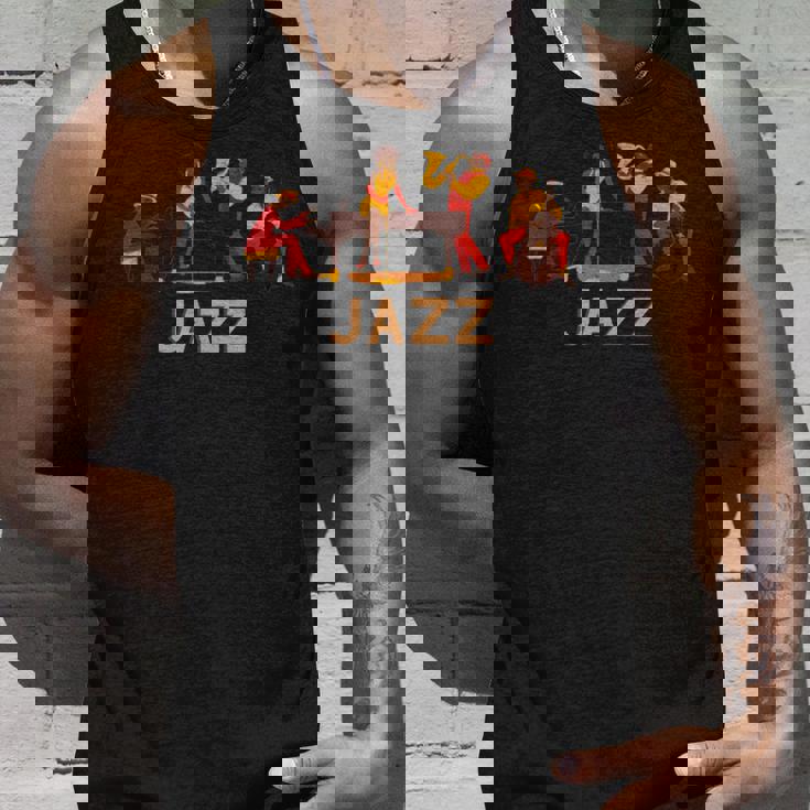 伝説のジャズアーティスト歌手 I Love Jazz タンクトップ 彼への贈り物