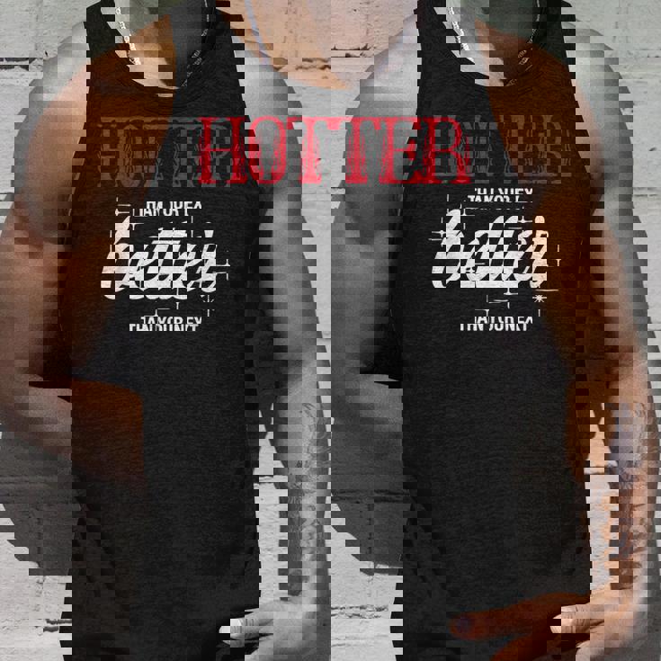 元カレより暑い-次の面白い彼氏よりもいい タンクトップ 彼への贈り物