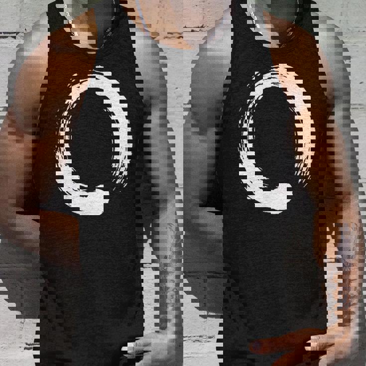 円相、禅、円、シンボル、仏教、仏、瞑想ヨガ タンクトップ 彼への贈り物