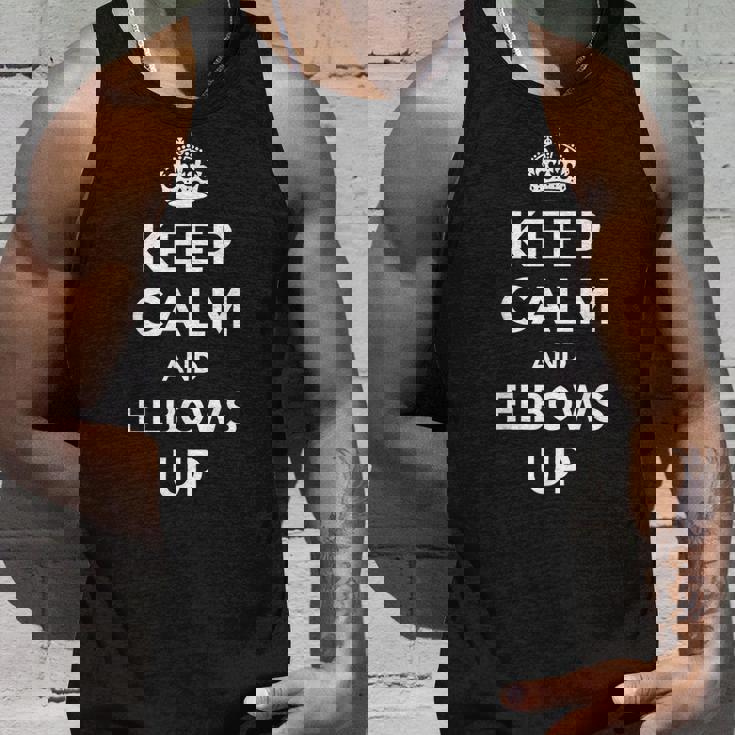 冷静さを保ち、ひじをかいてカナディアン・プラウド・ノース・ストロング・アンド・フリーに タンクトップ 彼への贈り物