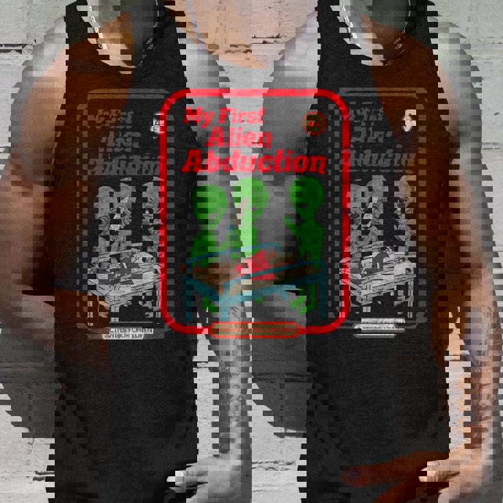 初めてのエイリアンアブダクション ヴィンテージチャイルドゲーム ホラーゴスパンク タンクトップ 彼への贈り物