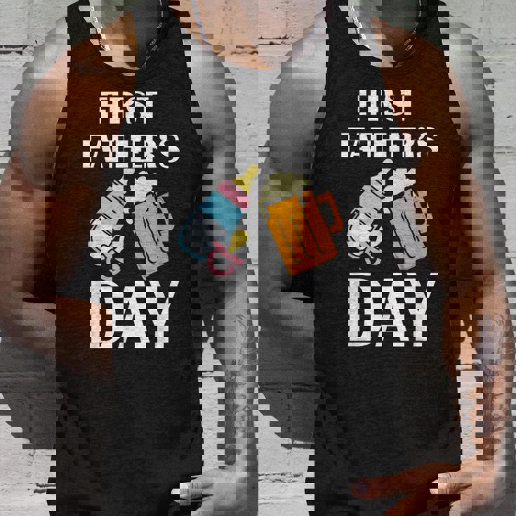 初めての父の日 ビール ミルク 新しいお父さん お父さん 若い親 タンクトップ 彼への贈り物