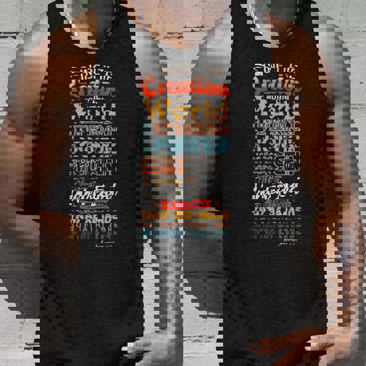 創世記 聖書 神々 創造 教会 イエス・キリスト タンクトップ 彼への贈り物