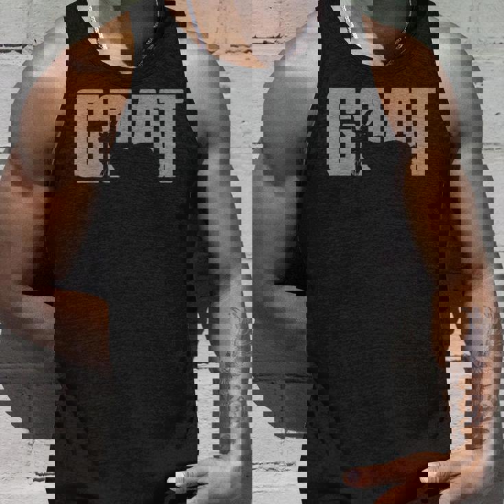 動物ヤギ愛好家服 ヤギのささやき タンクトップ 彼への贈り物