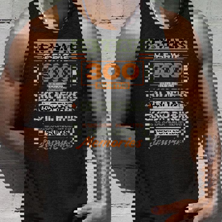 勤続25年 25周年 退職記念 タンクトップ 彼への贈り物