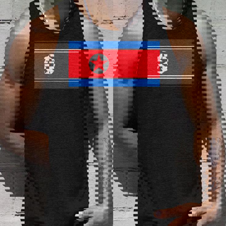 北朝鮮旗北朝鮮ピョンヤン。 タンクトップ 彼への贈り物