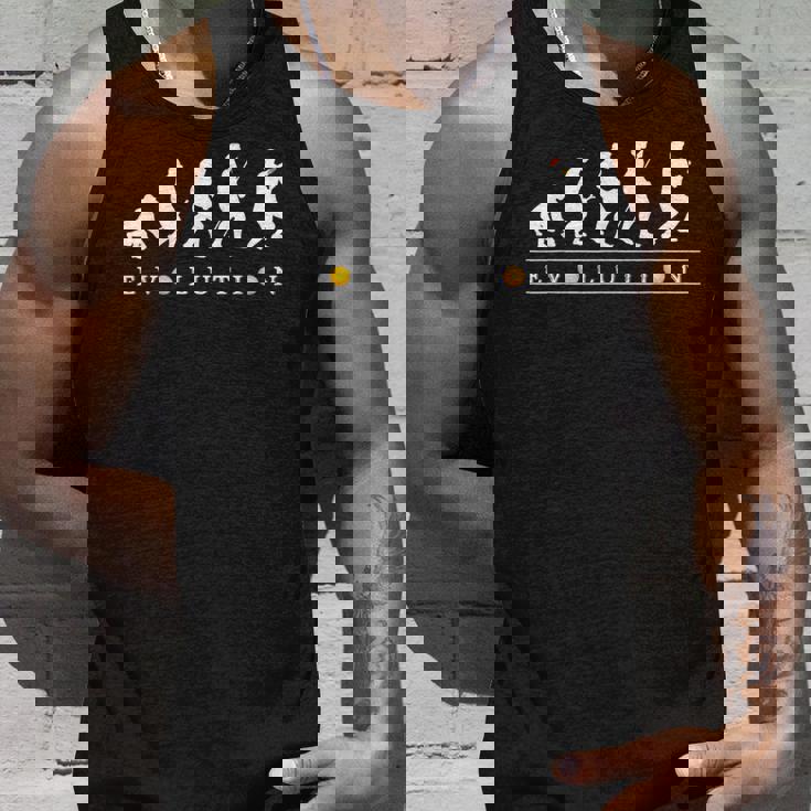 おもしろ 卓球 人類の進化 かっこいい 卓球 ネタ デザイン 卓球の選手 タンクトップ 彼への贈り物