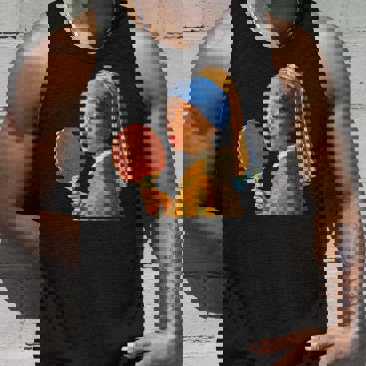 卓球 面白いtシャツ ボール ピンポン おもしろ 服 ネタ メンズ 卓球部 おもしろグッズ 大人 子供 タンクトップ 彼への贈り物